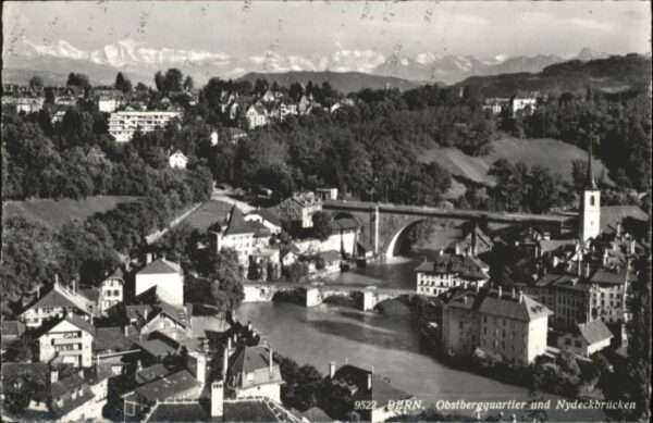 Bern BE Bern Obstbergquartier Nydeckbrücken