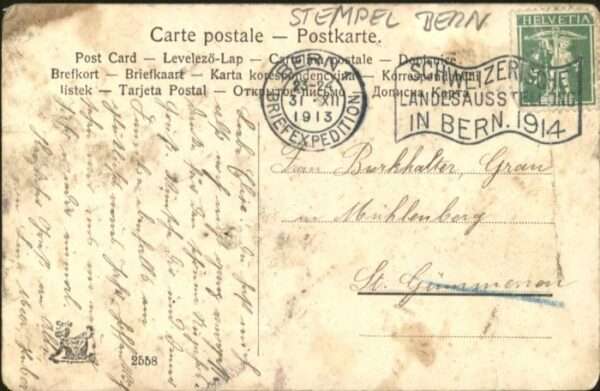 Bern BE Bern [Stempelabschlag] – Bild 2