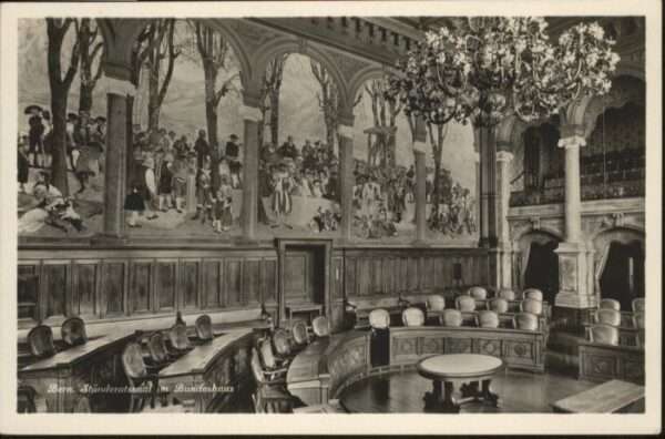 Bern BE Bern Bundeshaus Ständeratssaal