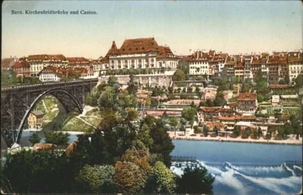 Bern BE Bern Kirchenfeldbrücke Kasino