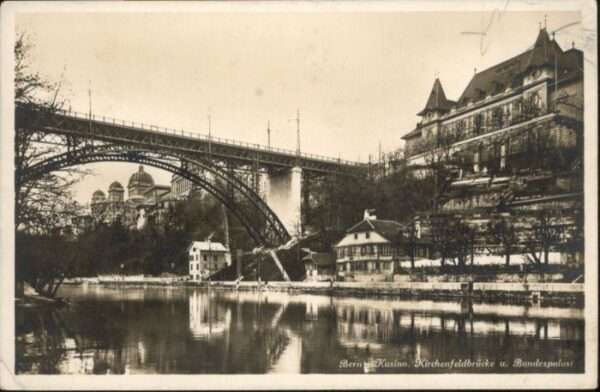 Bern BE Bern Kasino Kirchenfeldbrücke Bundespal