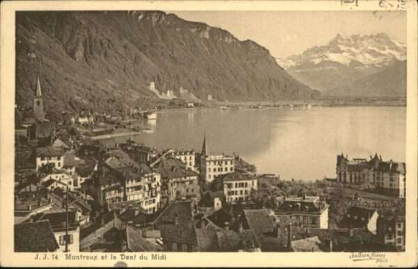 Montreux VD Montreux la Dent du Midi
