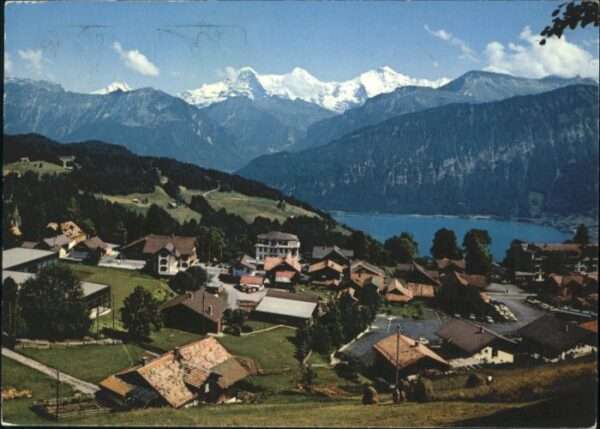 Beatenberg Schreckhorn Finsteraarhorn Eiger Mönch