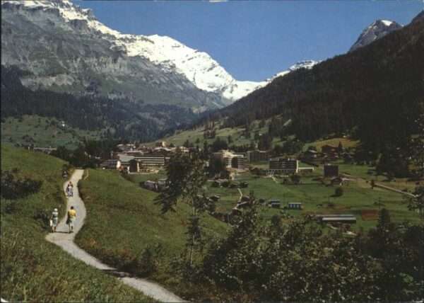 Leukerbad Römerweg Balmhorn