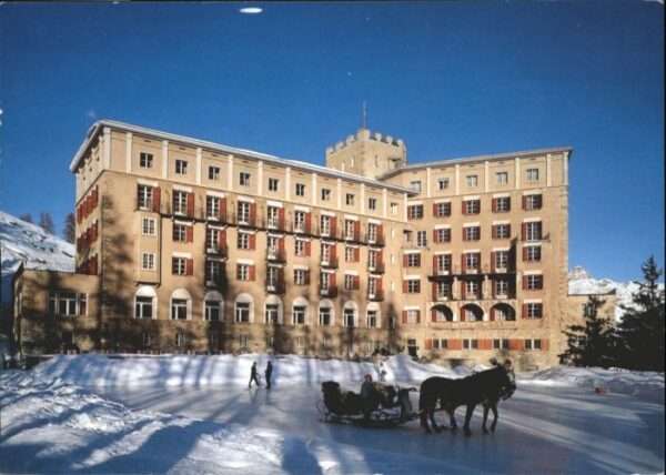 Zuoz GR Zuoz Alpenschloss Hotel Castell