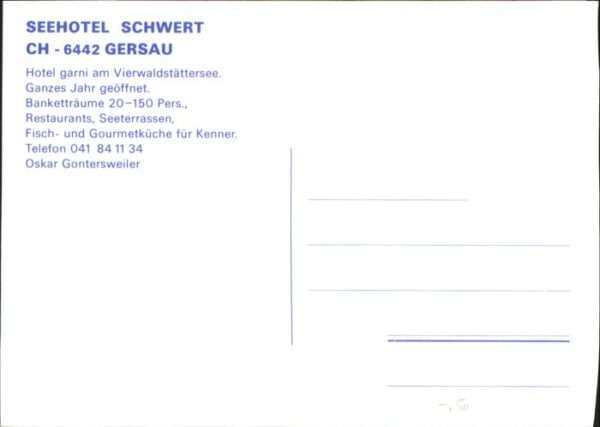 Gersau Vierwaldstaettersee Gersau Seehotel Schwert – Bild 2