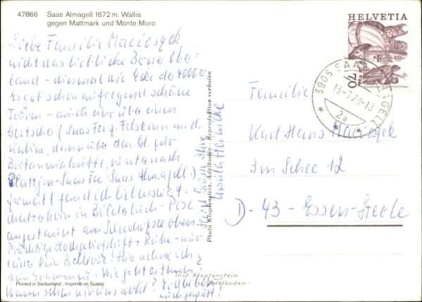 Saas-Almagell – Bild 2