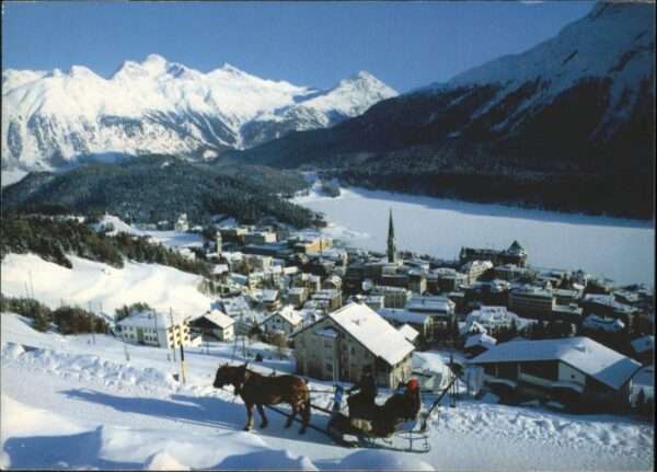 St Moritz GR St_Moritz Kutsche