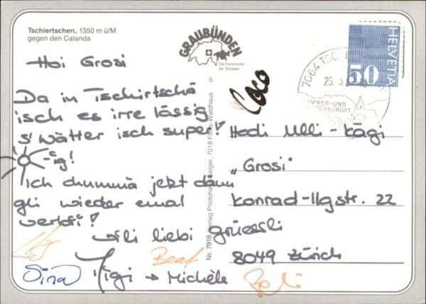 Tschiertschen Calanda – Bild 2
