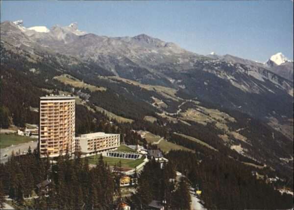 Montana-Vermala Fliegeraufnahme