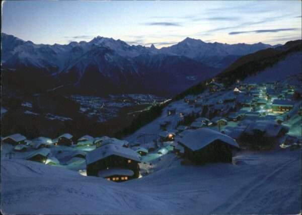 Bettmeralp Wallis Dom Matterhorn Weisshorn