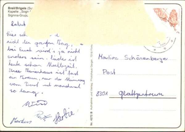 Breil Kapelle Signinagruppe – Bild 2