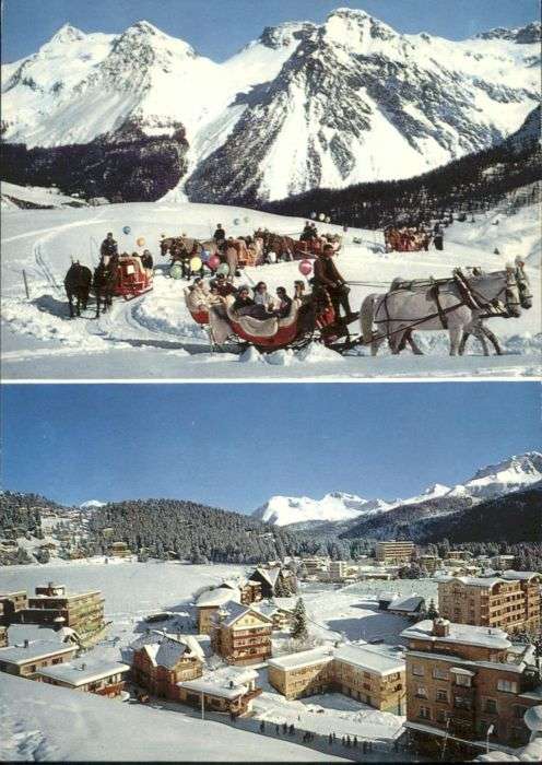Arosa GR Arosa Schlittenpartie Kutschen