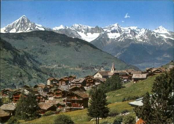 Graechen VS Grächen Bietschhorn Aletschhorn