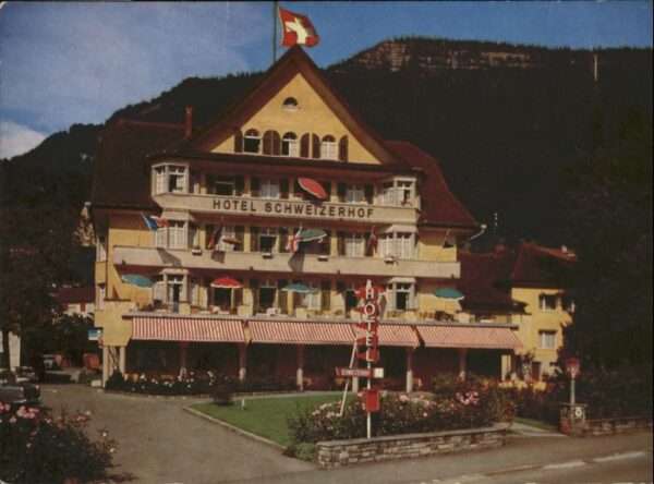Weggis Vierwaldstaettersee Weggis Hotel Schweizerhof