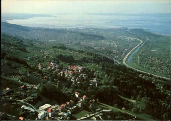 Walzenhausen AR Walzenhausen Fliegeraufnahme Bodensee A
