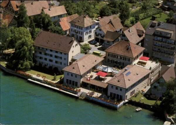 Berlingen Untersee Fliegeraufnahme Krankenheim Neutal Seep