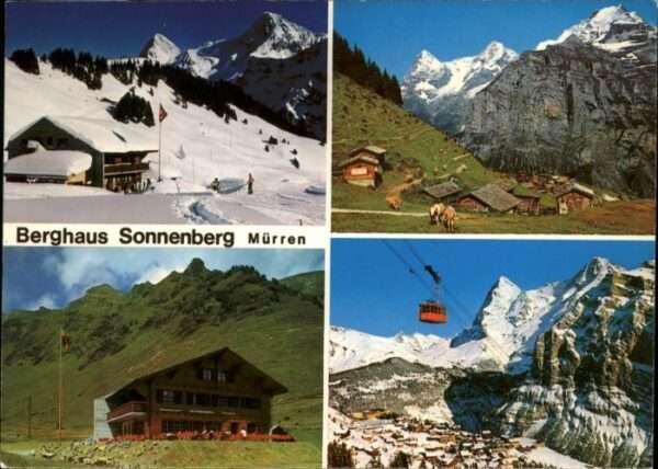 Muerren BE Mürren Berghaus Sonnenberg