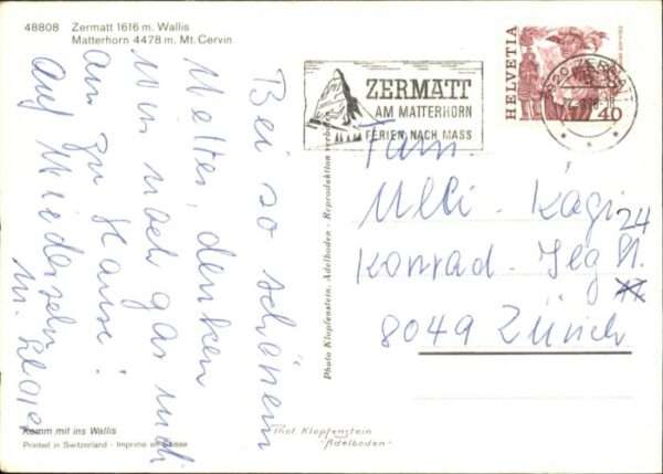 Zermatt VS Zermatt Matterhorn – Bild 2
