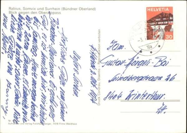 Rabius Somvix Surrhein – Bild 2