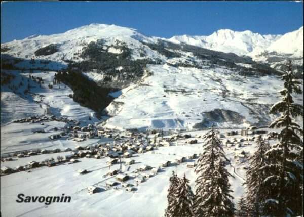 Savognin Skigebiet Piz Martegnas