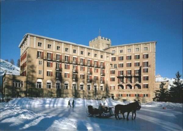 Zuoz GR Zuoz Alpenschloss Hotel Castell