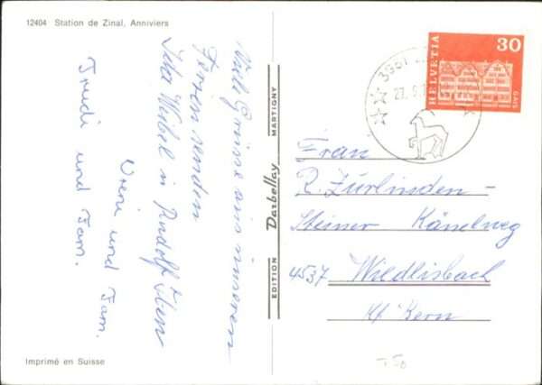 Zinal VS Zinal Sorebois – Bild 2