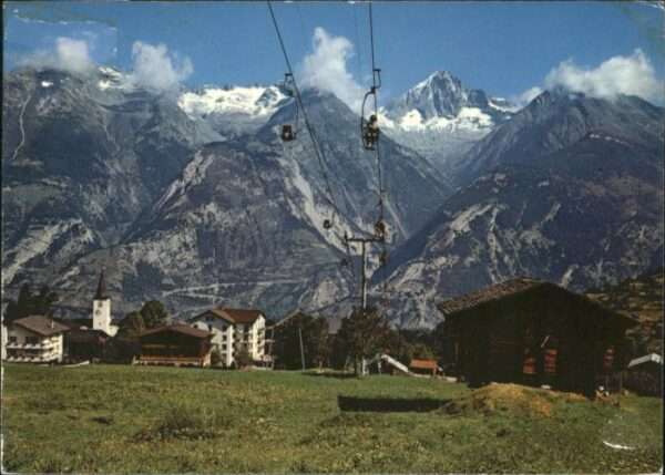 Unterbaech esselbahn Brandalp Bietschhorn