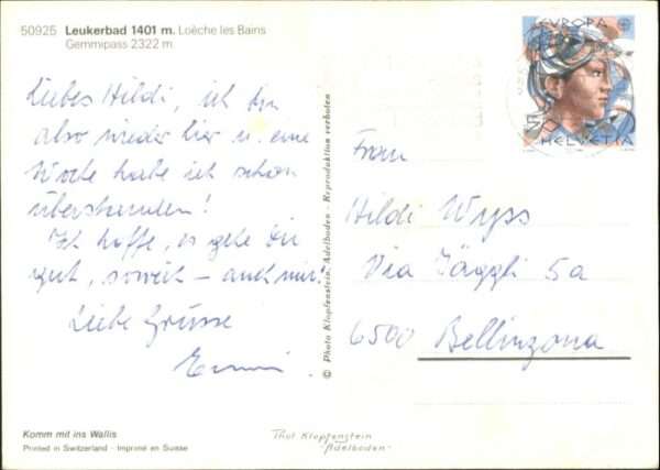 Leukerbad Loeche les Bains Gemmipass – Bild 2