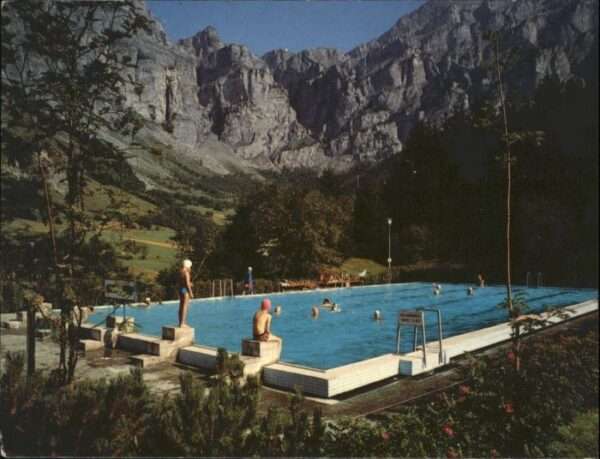 Leukerbad Loeche les Bains Schwimmbad Gemmipass
