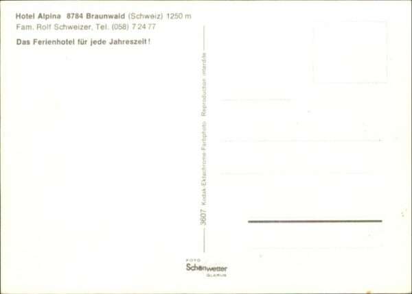 Braunwald GL Braunwald Hotel Alpina – Bild 2