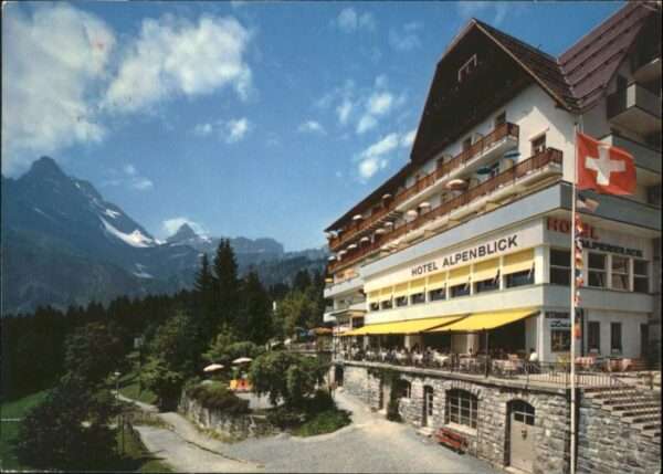 Braunwald GL Braunwald Hotel Alpenblick