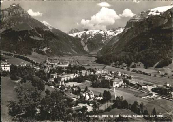 Engelberg OW Engelberg Hahnen Spannörtern Titlis