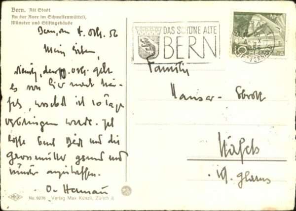Bern BE Bern Schwellenmätteli Münster Stiftsgeb – Bild 2