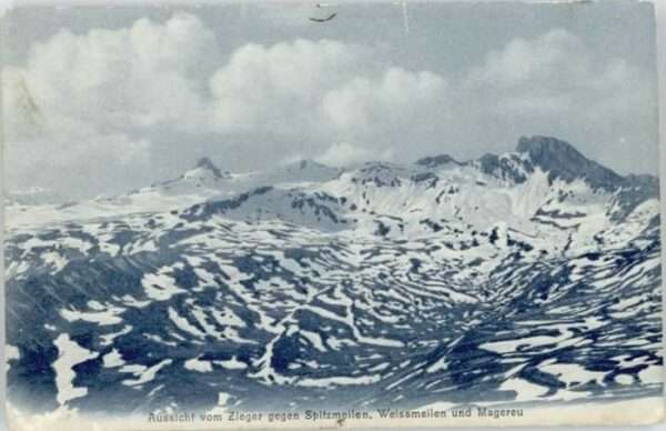 Spitzmeilen Weissmeilen Magereu