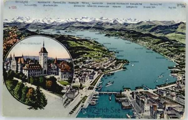 Zuerich ee Fliegeraufnahme