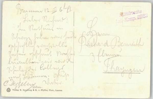 Brunnen SZ [Handschriftlich] – Bild 2