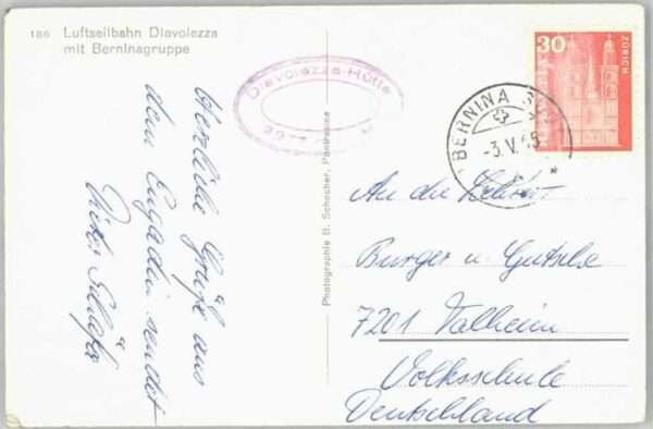 Bernina Luftseilbahn Diavolezza – Bild 2