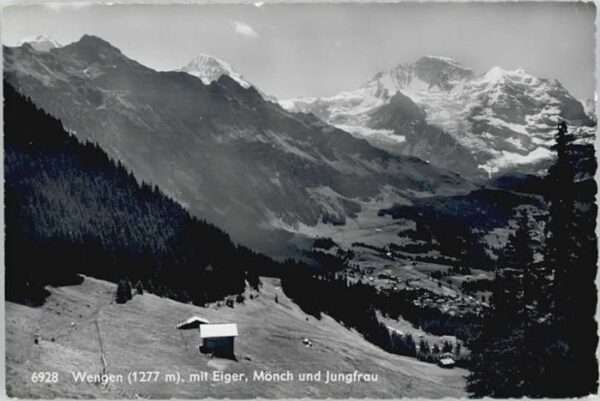 Wengen BE Wengen Eiger Mönch Jungfrau