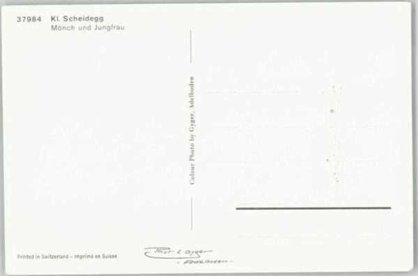 Kleine Scheidegg Interlaken Kleine Scheidegg Mönch Jungfrau – Bild 2