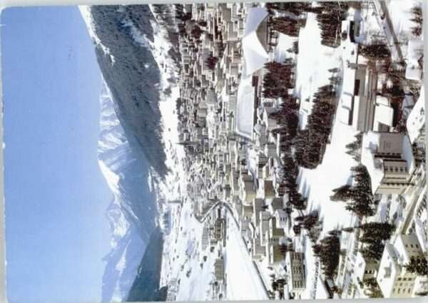Davos GR Davos Fliegeraufnahme
