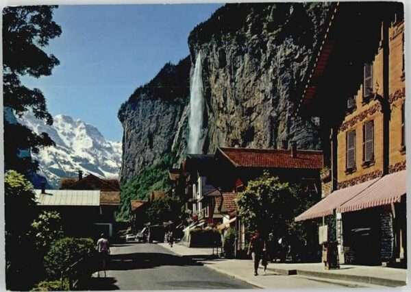 Lauterbrunnen BE Lauterbrunnen Staubbach Grosshorn