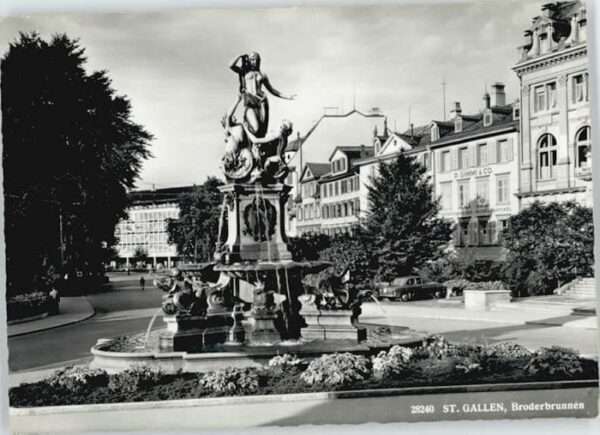St Gallen SG St Gallen Broderbrunnen
