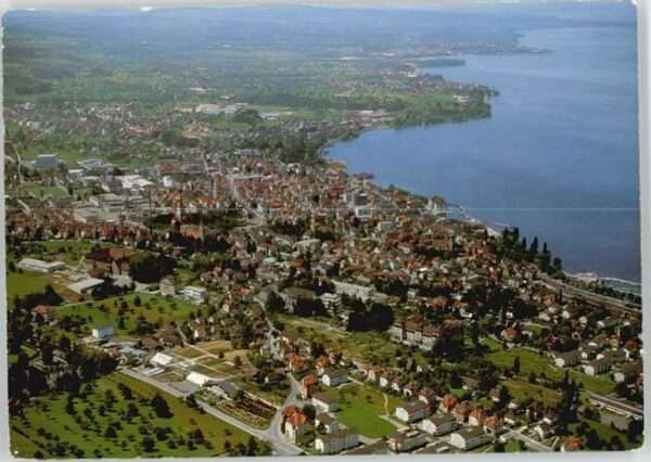 Rorschach Bodensee Rorschach Fliegeraufnahme
