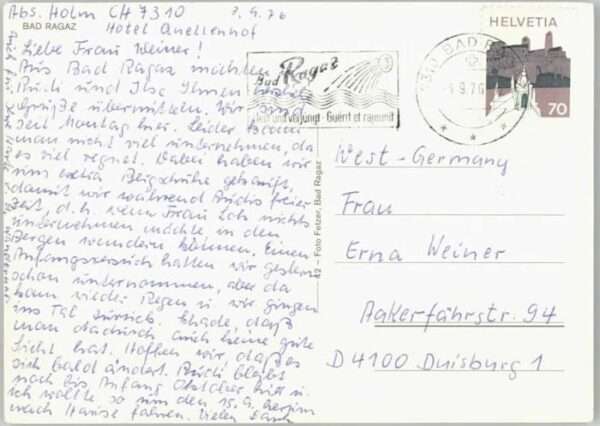 Bad Ragaz Ragatz Bad Ragaz – Bild 2