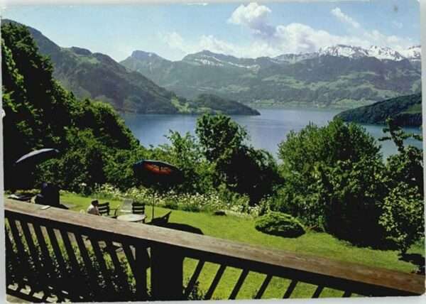 Weggis Vierwaldstaettersee Weggis Pension Blaukreuzheim