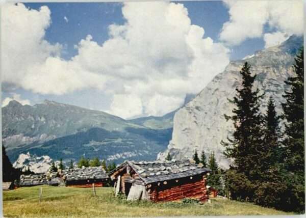 Muerren BE Mürren Lauberhorn Eigergletscher