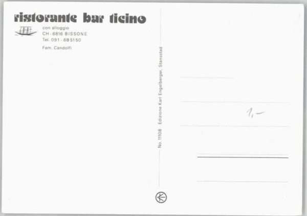 Bissone Restaurant Bar Ticino – Bild 2