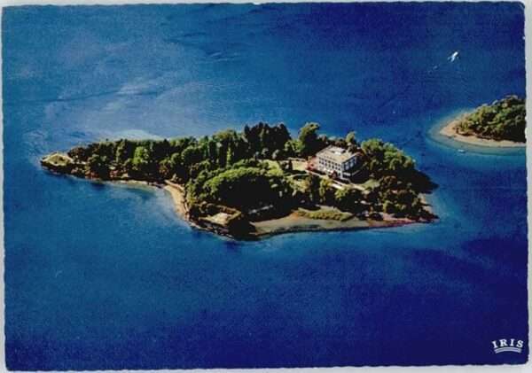 Brissago TI Brissago Fliegeraufnahme