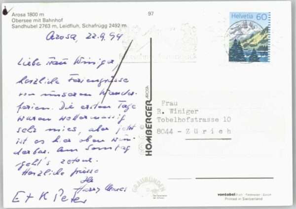 Arosa GR Arosa – Bild 2